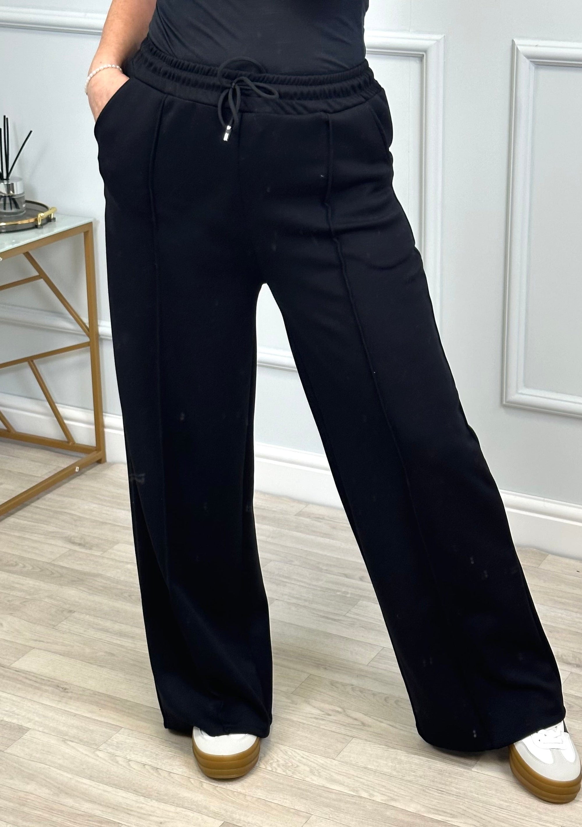 Alexandria Wide Straight Leg Trousers 8-18 - Susie's Boutique