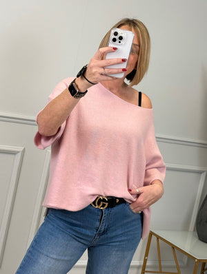 Serelai Wide-Sleeve Jumper 8-18 Pink