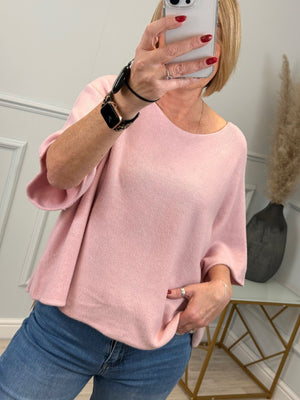 Serelai Wide-Sleeve Jumper 8-18 Pink