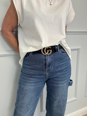 Evelyn Stretch Retro Barrel Jeans 10-20