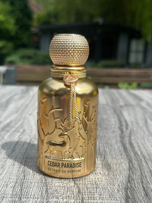 Cedar Paradise Extrait De Parfum 100ml Auraa Desire For Him Inspired By Oud For Greatness Initio Parfums Prives - Susie's Boutique