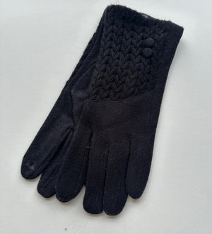 Cable Knit Detail Gloves (4 Colours) - Susie's Boutique