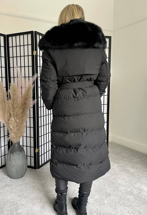 Myla Padded Faux Fur Hooded Coat 10-18