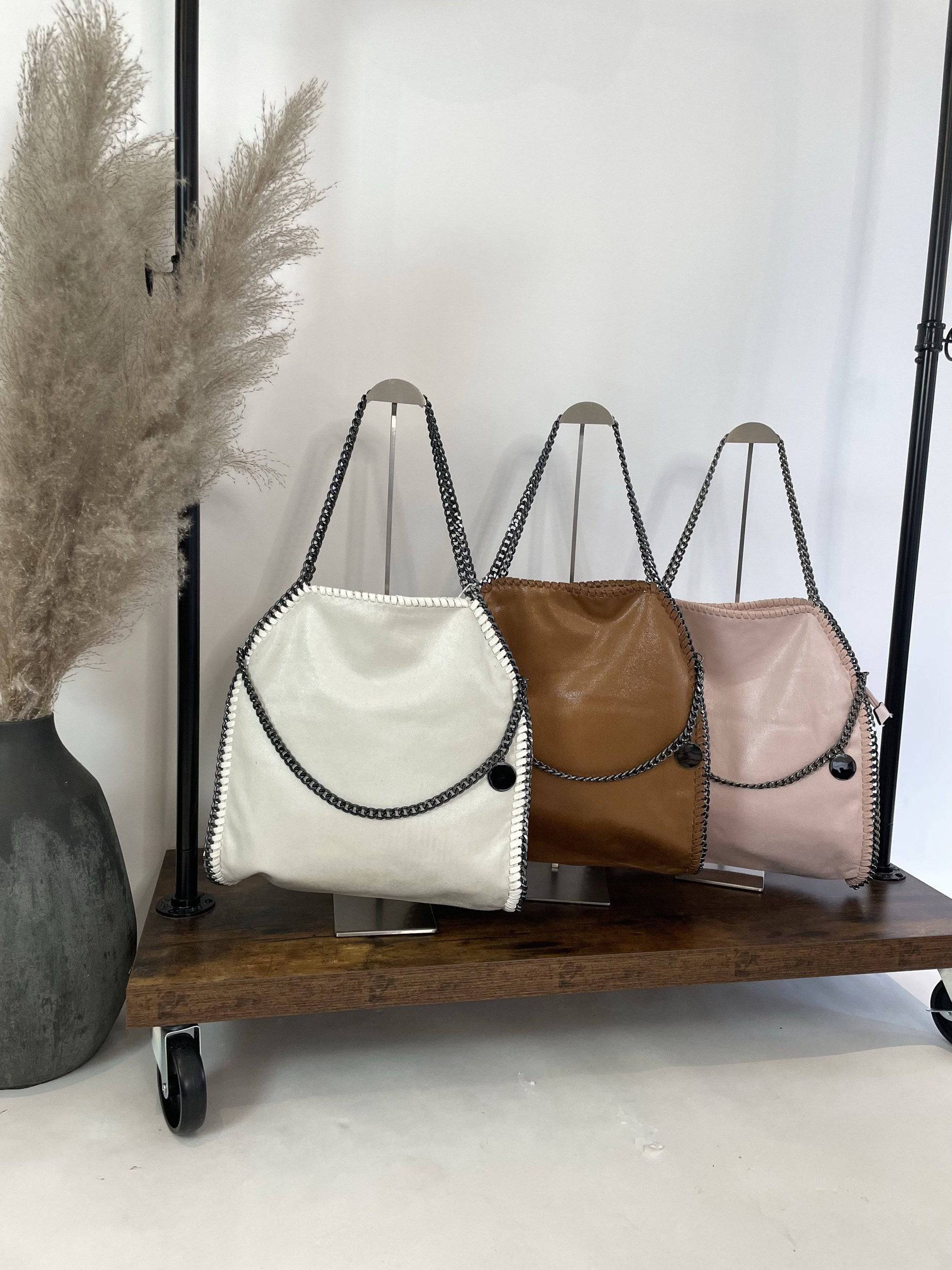 Tan chain bag online