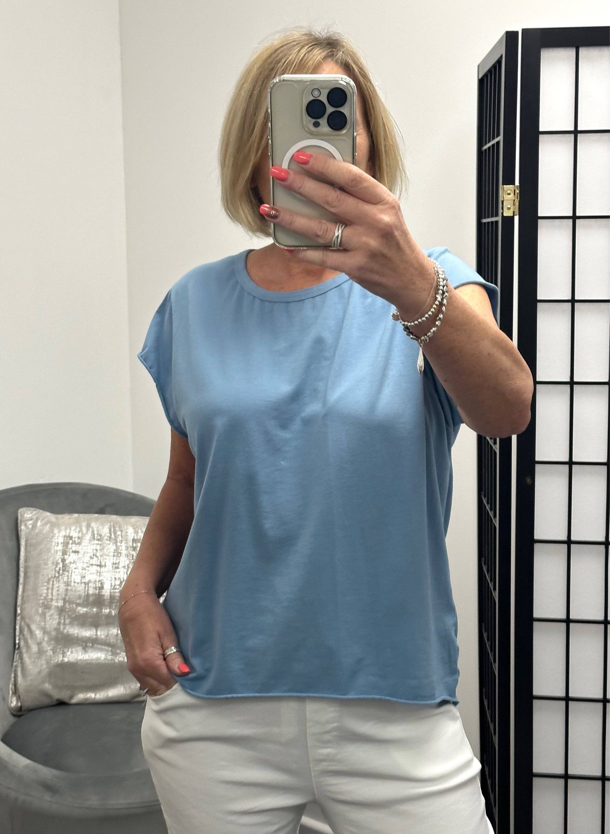 Lottie Dip Hem Essential T-Shirt  8-16