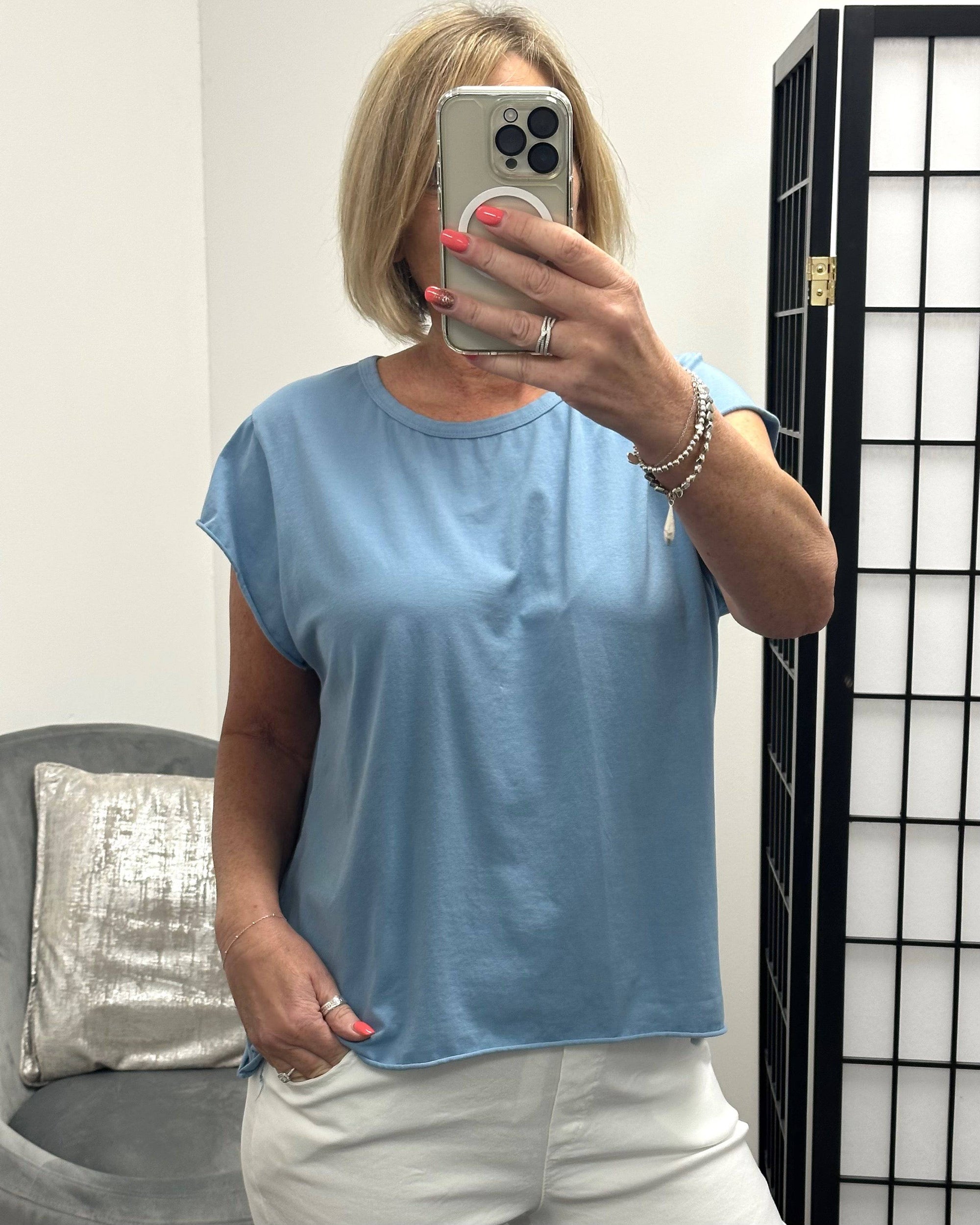 Lottie Dip Hem Essential T-Shirt  8-16