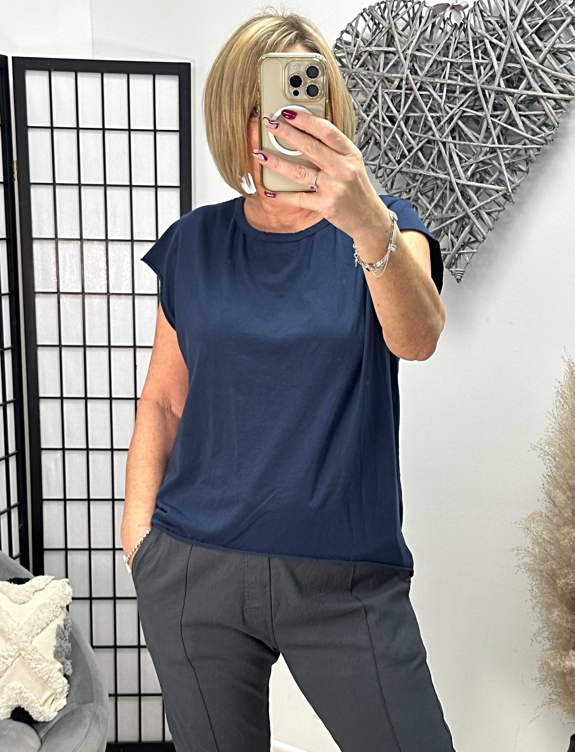 Lottie Dip Hem Essential T-Shirt  8-16