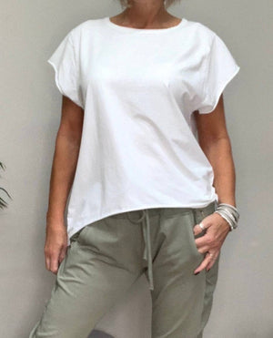 Lottie Dip Hem Essential T-Shirt 8-16