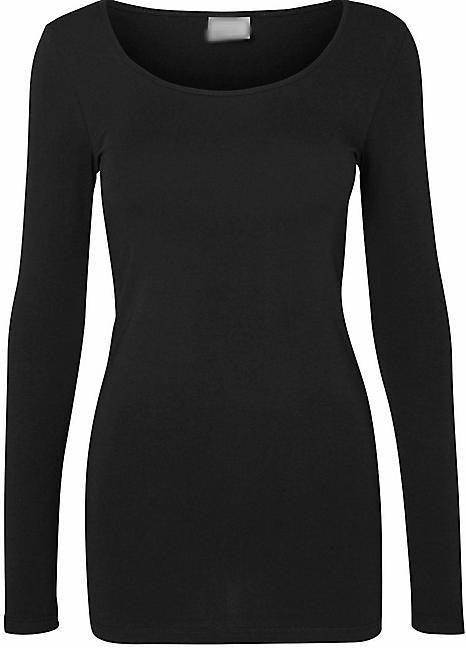 Plain Longline Layering Top 8-18 - Susie's Boutique