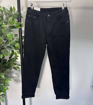 G-Smack Emily Mom Fit Jeans 8-22 Black